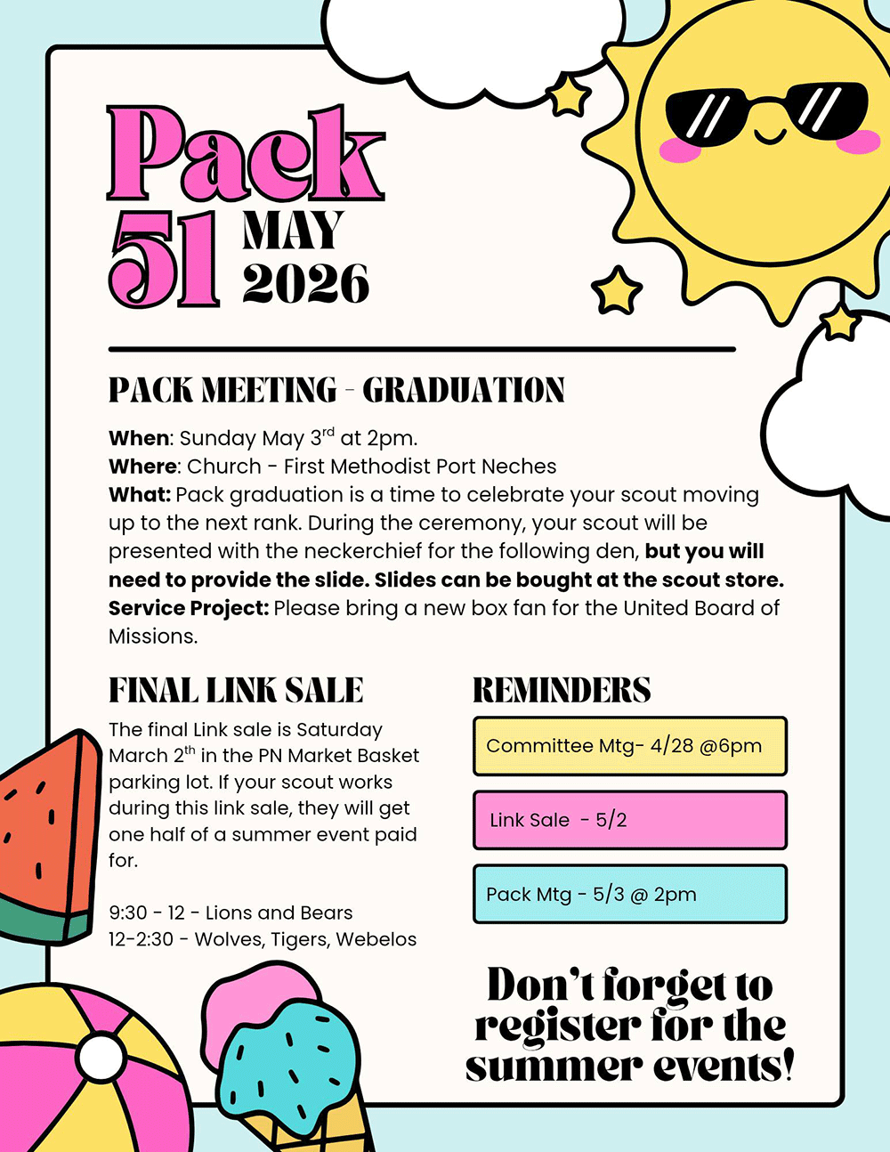 Monthly Newsletter